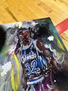 SHAQ Original VG Painting