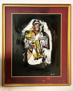 Trophies Original VG Painting